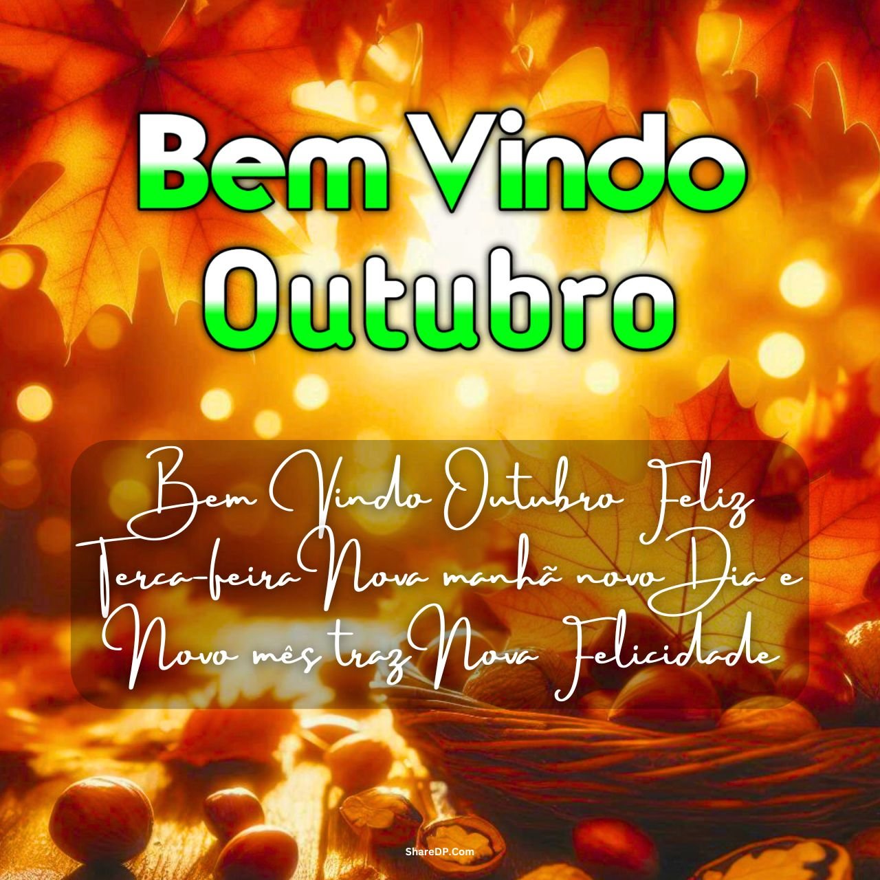 [709+] Bem Vindo Outubro Abençoado, Frases, Mensagens, Imagens Gratis 2024