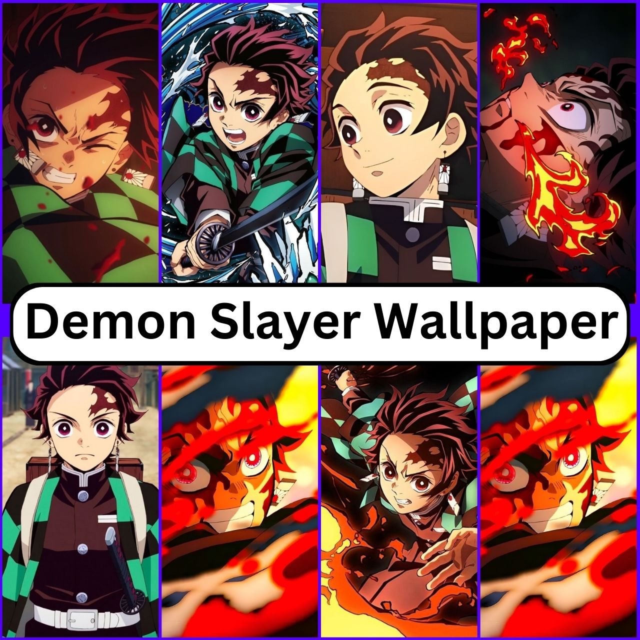 3008 Demon Slayer Wallpaper 4K, 8K, HD, 1080p Aesthetic Free