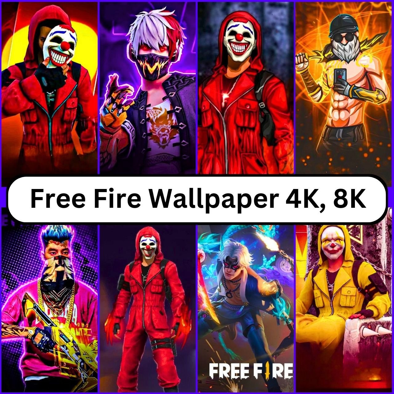 3058 Free Fire Wallpaper, Pictures, Images, Photos, DP & Aesthetic