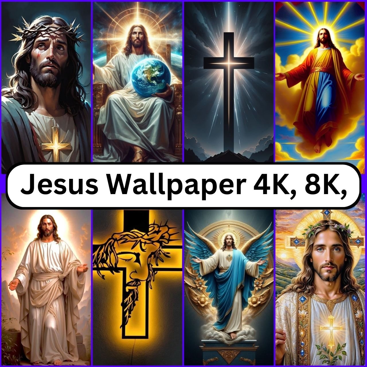 1068 Jesus Wallpaper 4K, 8K, HD, 1080p Aesthetic Free