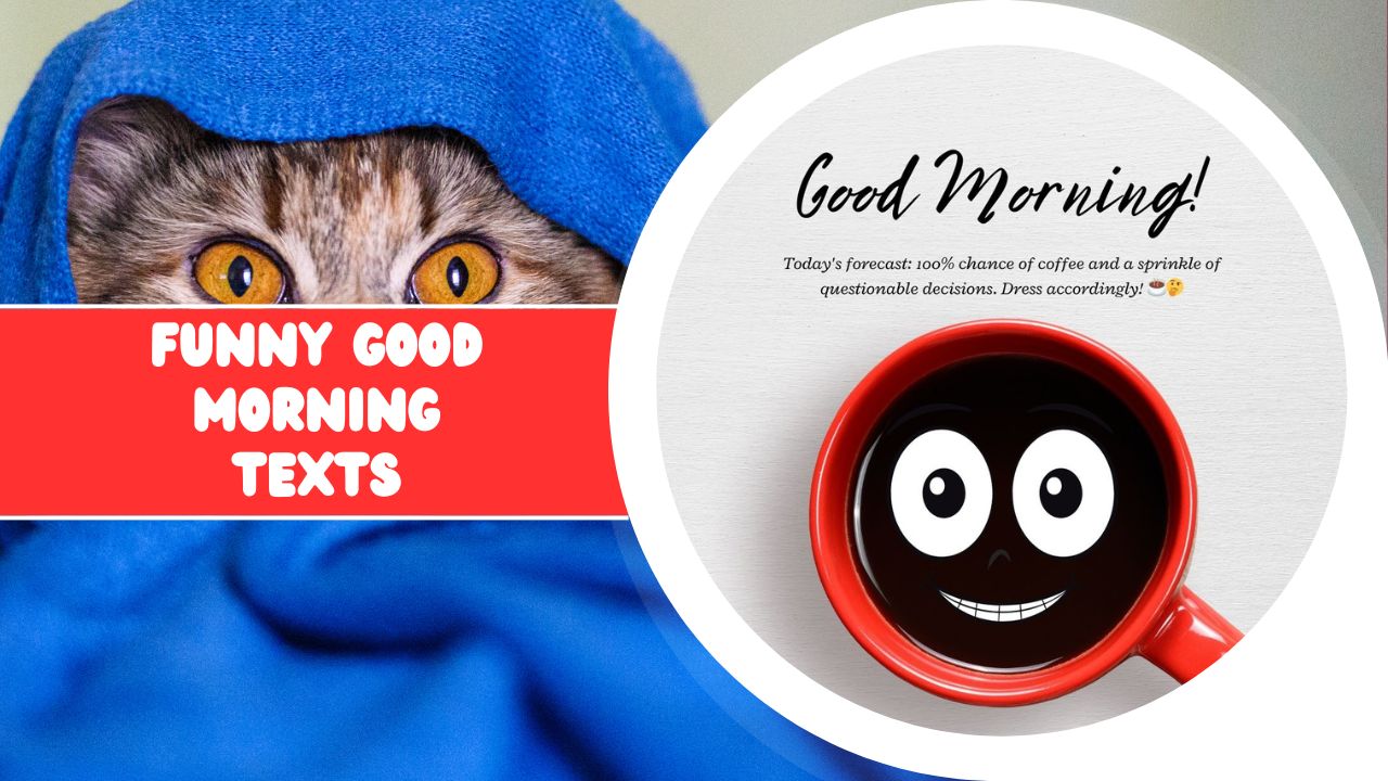 400+ Funny Good Morning Texts for a Cheerful Start