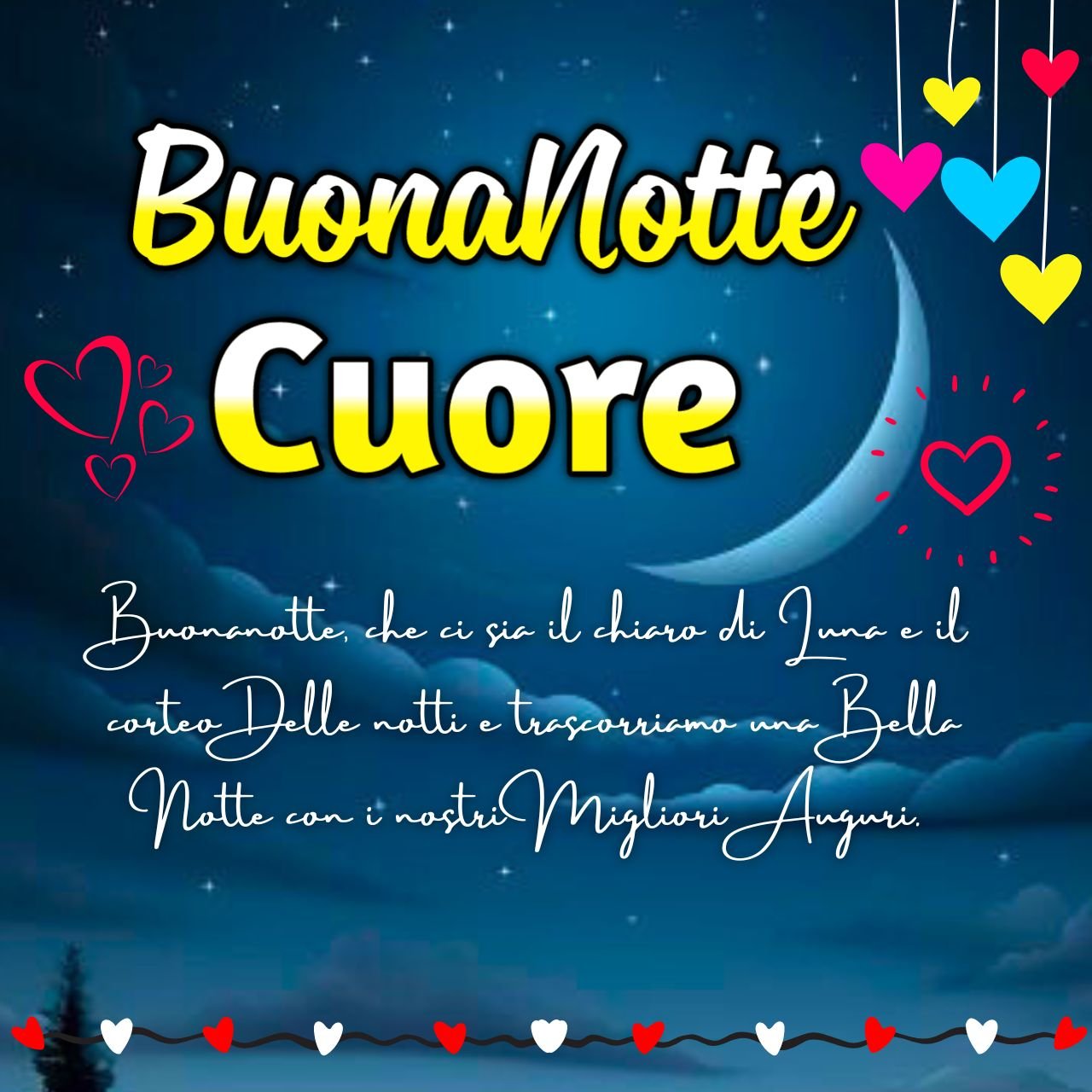 [1700+] Buonanotte di Cuore Immagini, GIF, Foto Nuove Gratis 2024